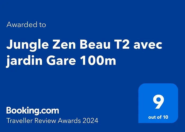 Jungle Zen Beau T2 Avec Jardin Gare 100M